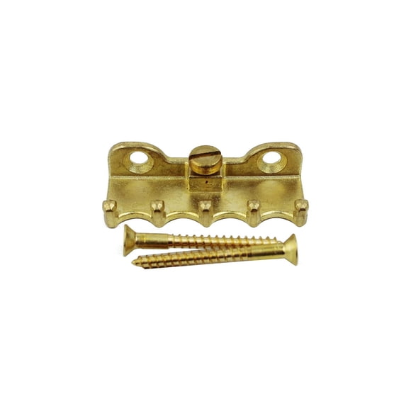 Guyker Pinza de resorte para guitarra eléctrica, gancho completo de latón macizo con tornillo