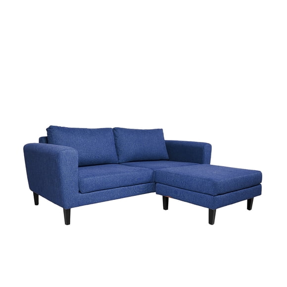 Sala Chaise Lounge Selene Azul Kessa Muebles