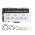 thumbnail image 4 of Amdohai 360Pcs Stainless Steel Washer Metal Gasket Flat Sealing Ring Seal Assortment Kit with Storage Case 8 Sizes Hardware Accessory, 4 of 8