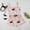 Pink, variant on Halloween Under $ 10 Women Pajama Sets Women Glow Vest Set With Printed Shorts Flannel Cozy Wear Pink Pajama