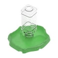 thumbnail image 3 of Cuenco de agua para reptiles, bebedero para reptiles, accesorios de alimentación, comedero para mascotas, hidratador automático para gecos. Verde, 3 of 8