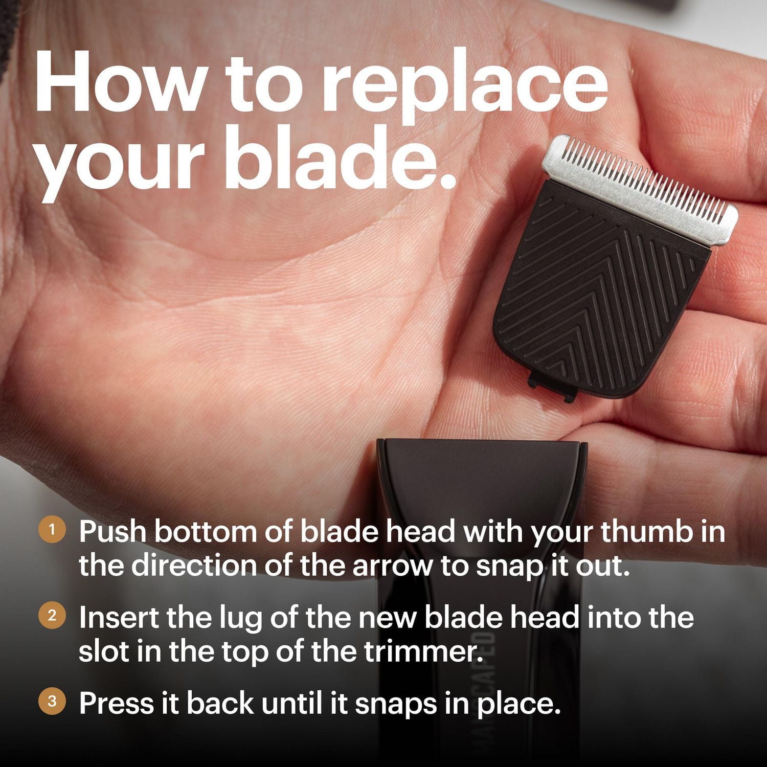 MANSCAPED® The Lawn Mower® Skinsafe™ Replacement Trimmer Blade