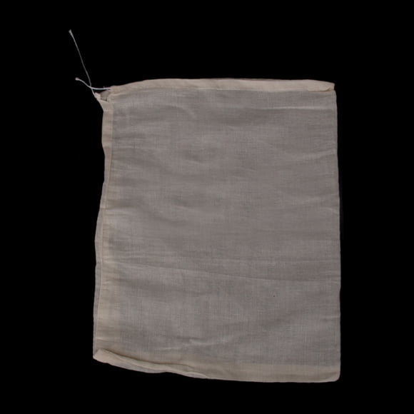 Naiovety 20 Bolsa de filtro de tensión de malla de algodón reutilizable para té de leche de nuez, jugo de fruta, 25 x 20 cm Type2