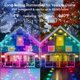 thumbnail image 4 of Luces exteriores permanentes Honche Multicolor 34m 72 LED, 4 of 6
