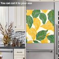 thumbnail image 5 of Leaves Yellow Green Dishwasher Magnetic Covers Magnet Sticker Kitchen Decor Dishwasher Refrigerator Front Door Covers Decorative Magnetic 23" x 26", 5 of 5