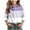 Purple, variant on JTSRKL Cute Boys Girls Leisure T-Shirts Kids Rolled up Long Sleeve Button Down Striped Color Block Graphic Tees Shirt Tops with Pockets Pink 15-16 Years