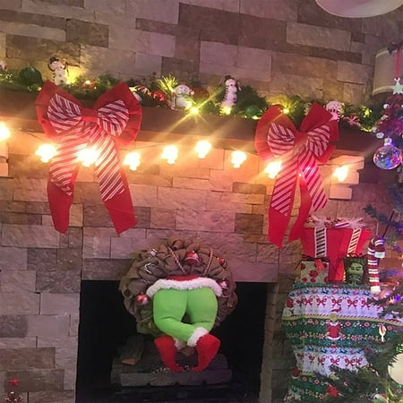 

Clearance! Grinch! Greench! Corashan How The Christmas Thief Stole Christmas Burlapwreath Best Christmas Gifts