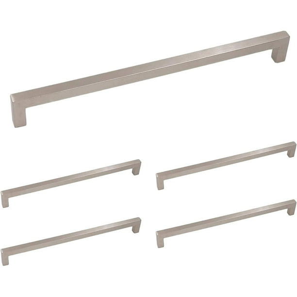 Zoizocp 25 Pack 10" Handles Brushed Nickel Drawer Pulls