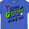 thumbnail image 4 of Inktastic Going Golfing with my Mom and Dad- kids golf Boys or Girls Toddler T-Shirt, 4 of 5