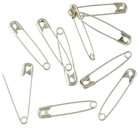 12 Packs: 10 ct. (120 total) 1.5" Safety Pins by Loops & Threads™