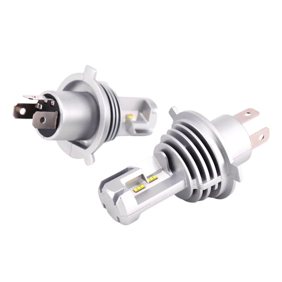 2 Piezas de Faro Antiniebla LED shamjiam H4 6500K Blanco Frío