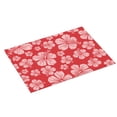 thumbnail image 2 of Kdxio Red Hibiscus Flower for Dish Drying Mat,24*18 inch Absorbent Dish Drainer Kitchen Counter,Large Size Dish Drying Pad for Countertops,Draining Racks, 2 of 9