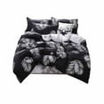 thumbnail image 2 of weibbin 150*200cm Bed Four Piece Set - Fashion Four Piece Quilt Sheet Quilt Cover Pillowcase Combination Soft Microfiber, Lightweight, Warm, Breathable Machine Washable, 2 of 8