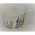 thumbnail image 3 of Roy Kirkham Ceramic Fairfield Blue Teacup and Saucer in White (Set of 6), 3 of 3