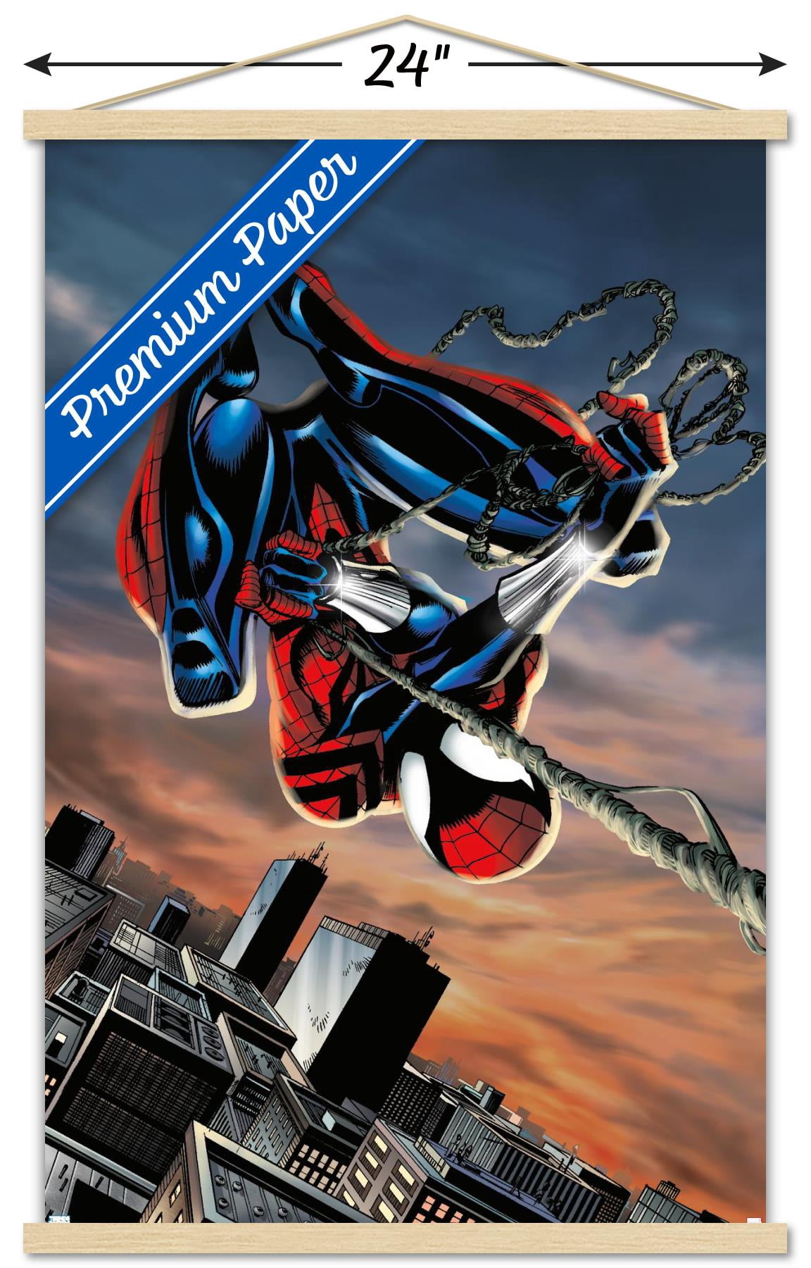 Marvel Comics - Spider-Girl - Spider-Girl #82 Wall Poster with Wooden Magnetic Frame, 22.375" x 34"