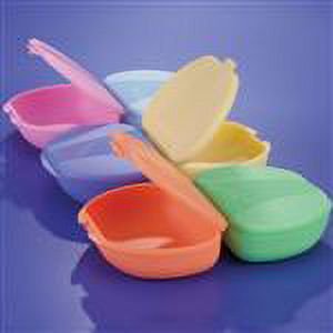 Plasdent TC2002-TJA Retainer Boxes Solid Assorted Tropical Colors 12/Box