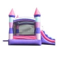 thumbnail image 3 of Pogo Crossover Inflatable Bounce House with Water Slide and Blower, Deluxe Pink, 3 of 6