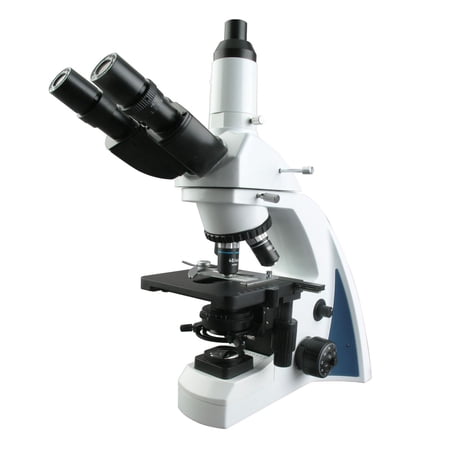 AmScope 40X-2000X Professional Infinity Trinocular Compound LED Microscope New