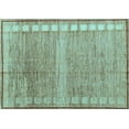 thumbnail image 1 of Ahgly Company Indoor Rectangle Oriental Light Blue Modern Area Rugs, 6' x 9', 1 of 4