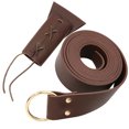 thumbnail image 2 of KAKOWELY 1 juego de cinturón de espada de rana medieval de PU, accesorio de disfraz de rana para cosplay, actuación en el escenario, 2 of 5