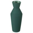 thumbnail image 3 of Decorative Ceramic Round Sharp Concaved Top Vase Centerpiece Table Vase, 3 of 8