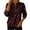 Red, variant on Yangnuo Womens Trendy Casual Valentine's Day Printed Half-Zip Blouses Tops Women's Loose Round-neck Sweatshirt