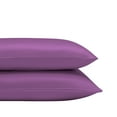 thumbnail image 4 of NTBAY 12 Pack Silk Satin Standard Pillowcases with Hidden Zipper, Super Soft Bed Pillow Cases for Hair and Skin, 20"x26", Purple, 4 of 5