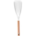 thumbnail image 3 of BUYISI Ergonomic Silicone Rice Paddle & Pasta Spoon Set:Heat Resistant & Easy To Clean Black, 3 of 4