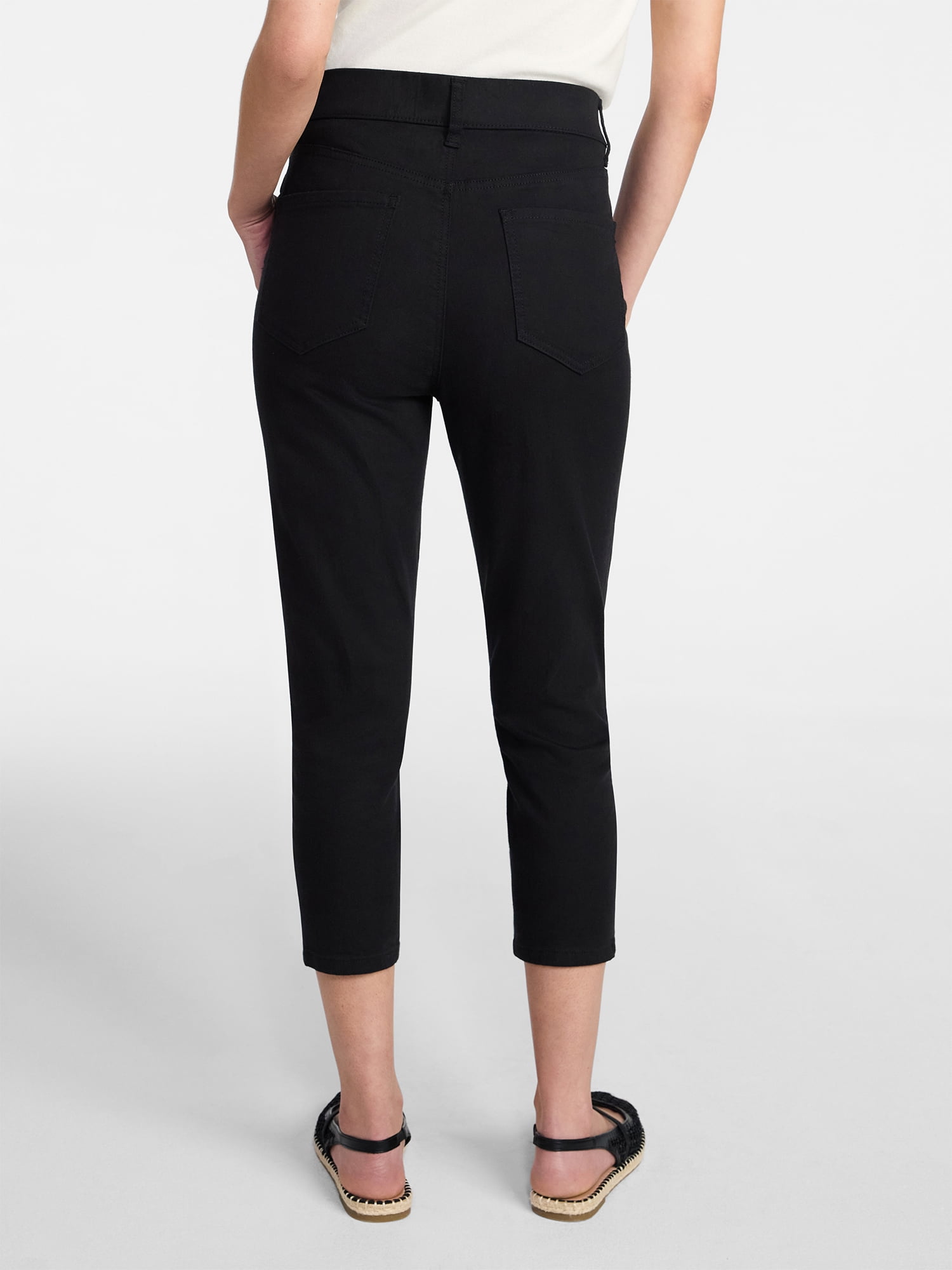 Time and Tru Women's Capri Jeggings, Sizes XS-XXXL