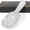 White, variant on Sparkly Bling Rhinestone Hair Brush for Women - Crystal Detangling, Anti-Static, Vintage Glam Style Hairbrush, Cute Beauty Gift for Girls & Ladies