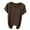Coffee, variant on SwiftWear Womens Lightweight Fabrics Short Sleeve Crop Top Crew Neck Slim Crop Home sports breathable clothing Cute Tee Top
