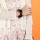 thumbnail image 4 of Compatible con correa de Apple Watch, anillo para el pelo, pulsera de tela estampada con patrón suave, pulsera para mujer, bandas elásticas para IWatch, 4 of 8