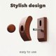 thumbnail image 2 of Tapestry Hangers,Quilt Hangers for Wall Hangings,Blanket Hanger Clamps,Carpet Rug Display, Wooden Wall Clips 2pack-2025, 2 of 5