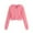 Pink, variant on Scyoekwg Spring Fall Coats for Women Zipper Drawstring Hooded Sweatshirt Short Jackets Loose Casual Long Sleeve Solid Color Hoodies Jackets (Army Green,L)