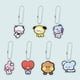 thumbnail image 3 of Kpop BTS BT21 Llavero Figuras Cosplay minini Acrílico Fans Regalos De Navidad CHIMMY COOKY KOYA MANG RJ SHOOKY TATA, 3 of 4