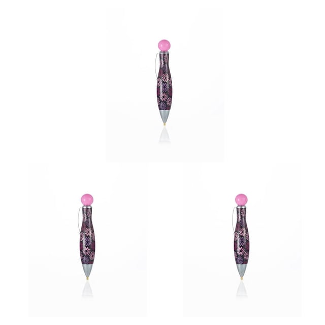 Advancent Pluma de pintura de diamantes de imitación estilo de bolos de plástico diseño llamativo herramienta de perforación accesorios de Type2 NO2