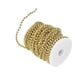 thumbnail image 4 of Rollo de 25 m de alambre de perlas galvanizadas para decoración de bodas, 6 mm (dorado), 4 of 14