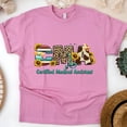 thumbnail image 1 of Cute CMA T-Shirt | Medical Assistant Appreciation Top with Sunflowers, Azalea, Size L, 1 of 6