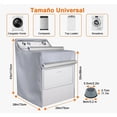 thumbnail image 3 of Funda De Lavadora Cubre Protector Impermeable Anti-uv 4 Base, 3 of 4