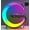 Black, variant on Smart LED Table Lamp, 4-in-1 Wireless Charger, Night Light, Alarm Clock, Bluetooth Speaker with App Control, Bedside Lamp with Charging Station for Bedroom, Office, Home Decor, Teen Girls Boys Gifts