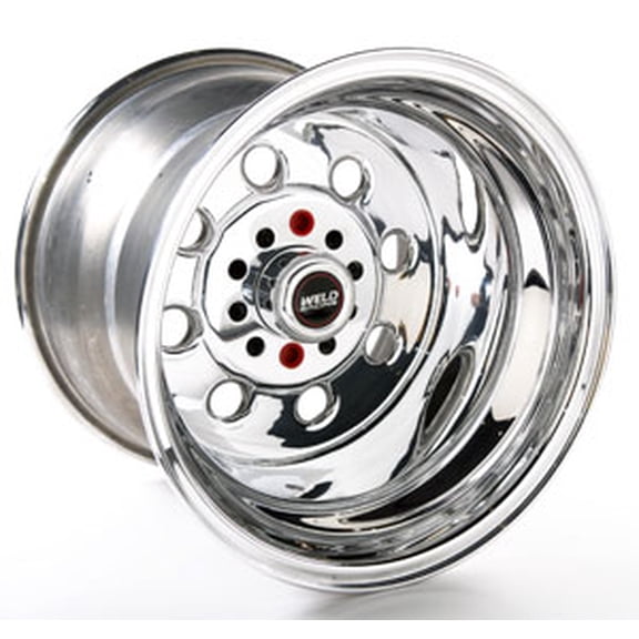 Weld Draglite 15x12 / 5x4.5 5x4.75 BP / 4.5in. BS Polished Wheel - Non-Beadlock - 90-512348