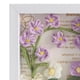 thumbnail image 5 of Marco de fotos de ramo de flores de ganchillo Hilos creativos tejidos a mano Flores Violeta, 5 of 9