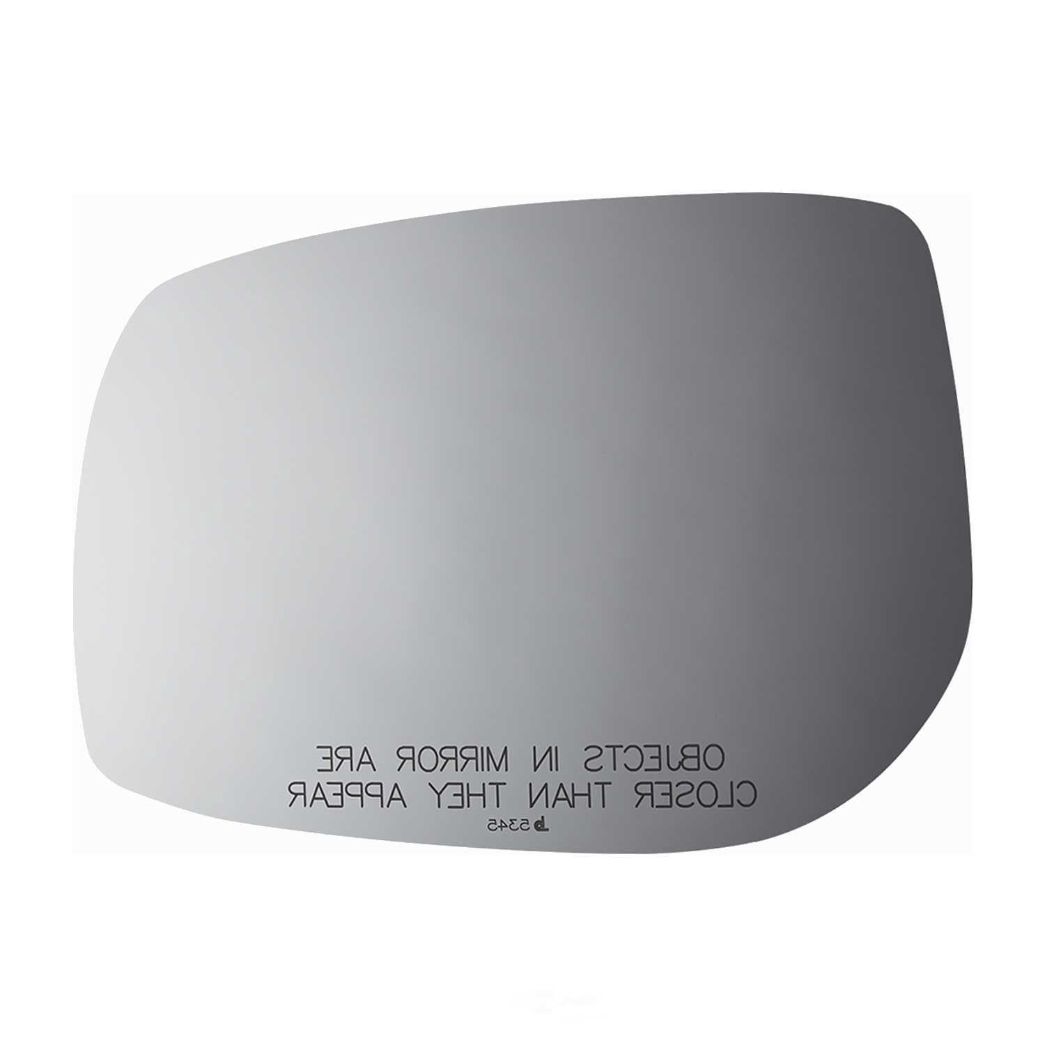 Burco Side View Mirror Replacement Glass - Clear Glass - 5345
