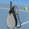 thumbnail image 6 of Vsenkes Tennis Bag with Pockets Tennis Tote Bag Holds 2 Tennis Rackets for Friend Men Black White, 6 of 9