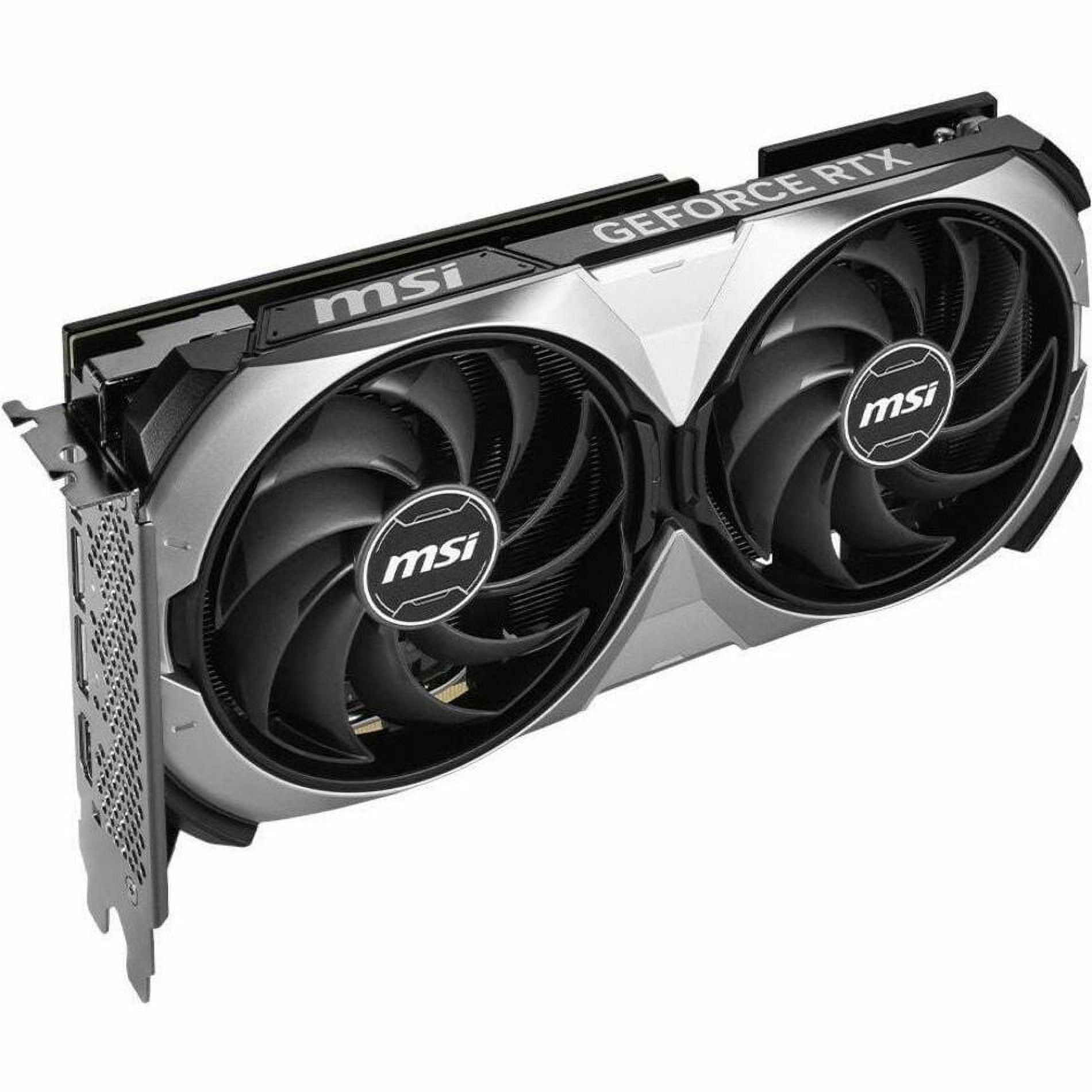 MSI GeForce RTX 4070 SUPER 12G Ventus 2X OC Gaming GPU Graphics