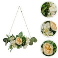 thumbnail image 5 of EUDIDV Decorative Faux Flowers Artificial Flower Decoration Style Decorative Flower Wreath Wall Pendant Artificial Flowers, 5 of 6