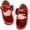 Red, variant on Girls Mary Jane Dress Shoes Front Bow Ballerina Flats Princess Wedding Party School Shoes (Toddler/Little Kid/Big Kid)