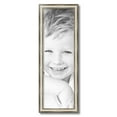 thumbnail image 2 of ArtToFrames 9x28" Antique Silver Panel Picture Frame, Silver Wood Poster Frame, with Regular Acrylic and Foam Backing 3/16 inch (FBPL-4760), 2 of 7