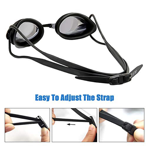 vetoky Swimming Goggles Racing Swim Goggles UV Protection No Leaking Anti Fog 