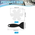 thumbnail image 2 of Uxcell 20 Pack Flower Bathtub Non Slip Stickers 3.2 x 3.2 Inch, White, 2 of 7